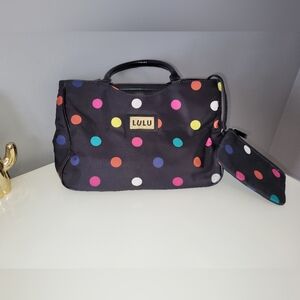 Lulu by Lulu Guiness Polka Dot Handbag, VGUC